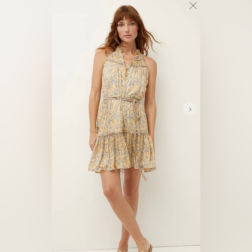 NWT Veronica Beard, DRIA PAISLEY MINIDRESS